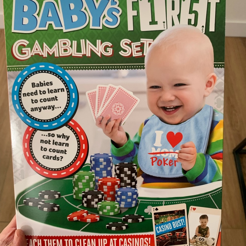 Prank Gift Box - Baby's First Gambling Kit